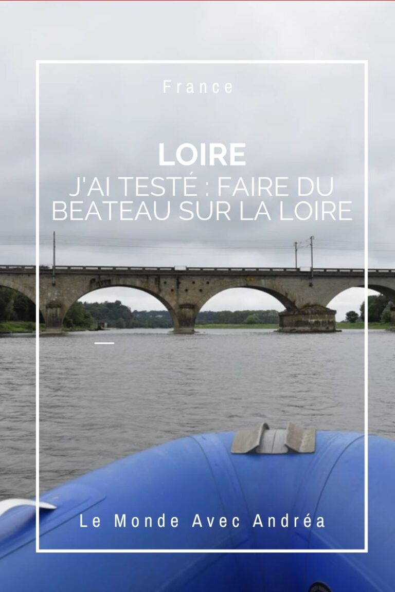 Faire du bateau sur la Loire - blog voyages
