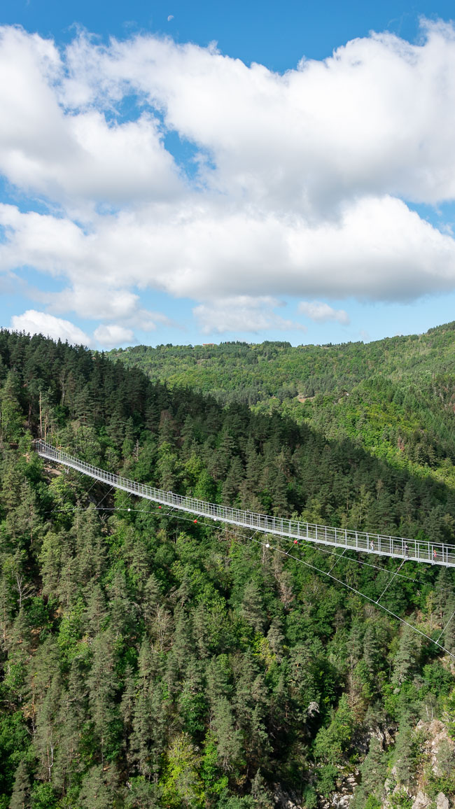 Passerelle himalayenne Lignon - sortie natures proche de Lyon