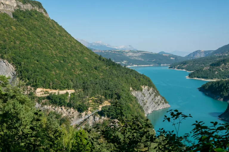 Randonnée du lac de Monteynard-Avignonet, Isère, Auvergne Rhône-Alpes, france