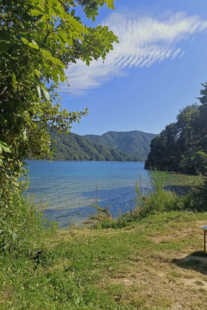 Camping Aussi Bay, Nouvelle Zélande, Marlborough