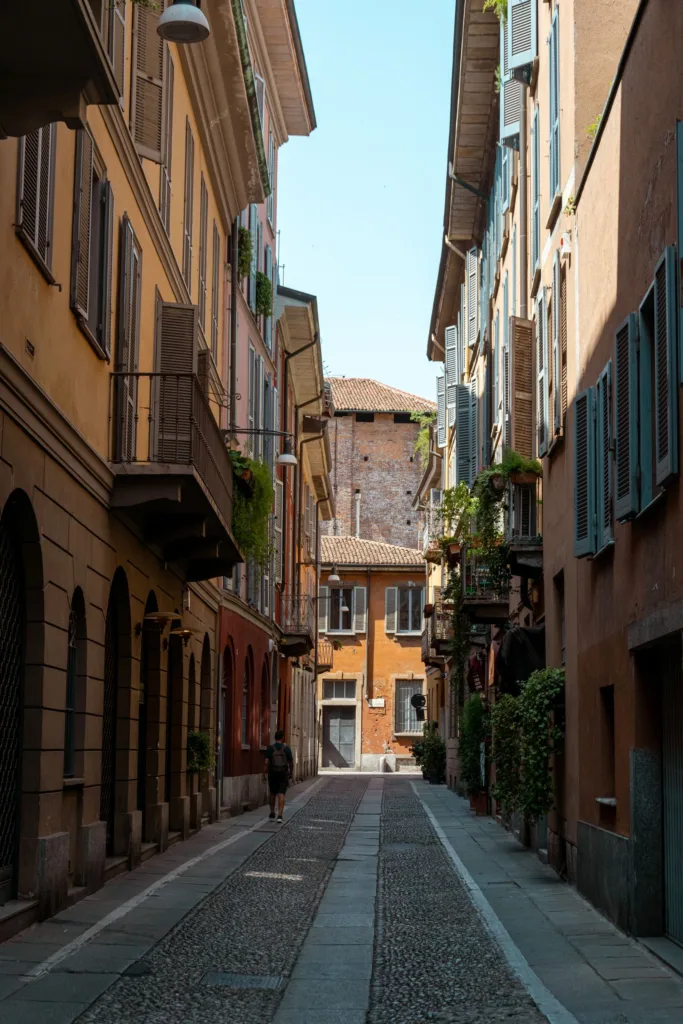 Ruelle de Milan - Itinéraire de 3 jour à Milan