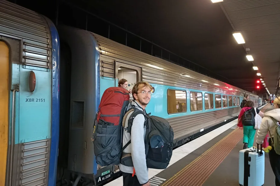 Train de nuit entre Sydney et Melbourne - Backpaker en Australie