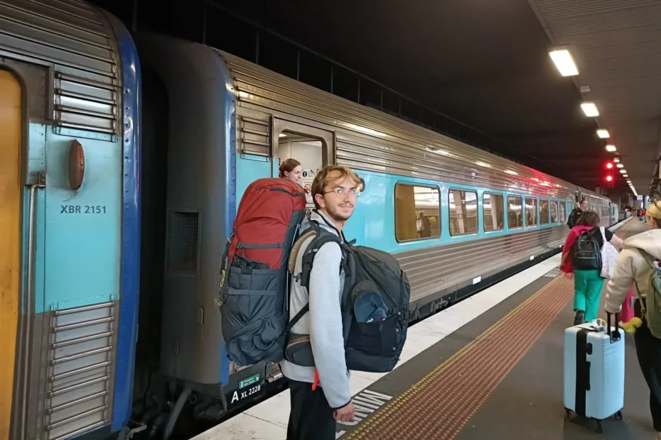 Train de nuit entre Sydney et Melbourne - Backpaker en Australie