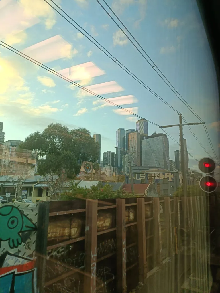 Voyager en train de nuit en Autralie Sydney-Melbourne