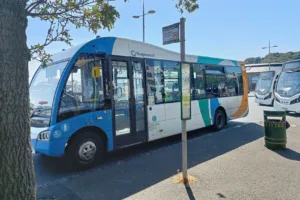 Se déplacer en bus à Guernesey
